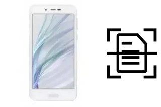 Scan document on a Sharp Aquos Sense Lite