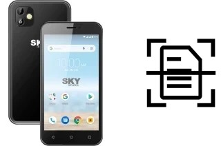 Scan document on a Sky-Devices Elite P5