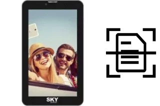 Scan document on a Sky-Devices SKY Platinum 7-0