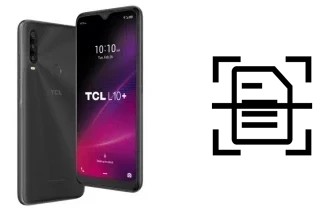 Scan document on a TCL L10+