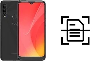 Scan document on a TCL L10 Pro