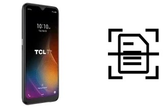 Scan document on a TCL T PRO