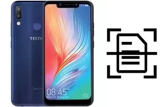 Scan document on a Tecno Camon i2