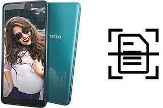 Scan document on a Tecno Camon iACE2