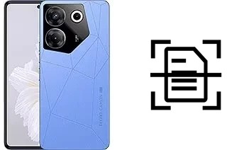 Scan document on a Tecno Camon 20 Pro 5G