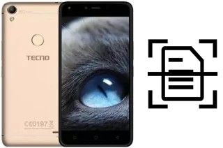 Scan document on a Tecno WX4