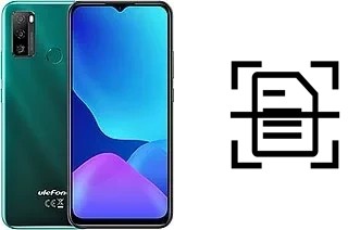 Scan document on an Ulefone Note 10P
