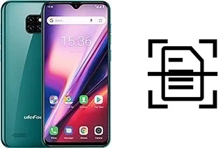 Scan document on an Ulefone Note 7T