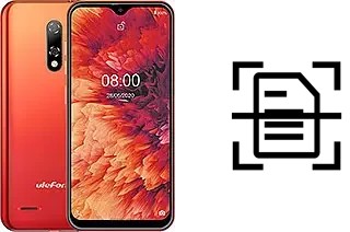 Scan document on an Ulefone Note 8P