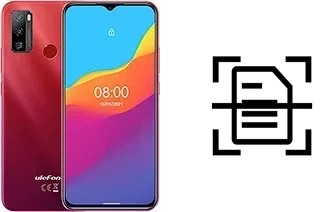 Scan document on an Ulefone Note 10