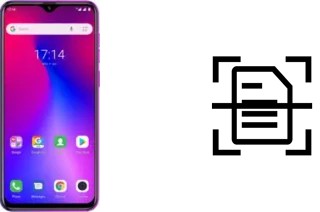 Scan document on an Ulefone S11