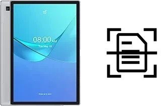 Scan document on an Ulefone Tab A7