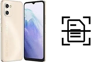 Scan document on an Umidigi C1 Plus