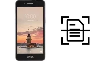 Scan document on a Vestel Venus V3 5020