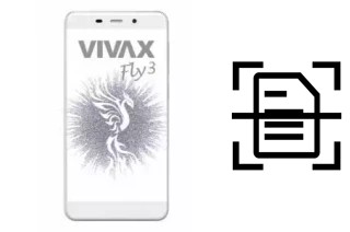 Scan document on a Vivax Fly 3