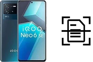 Scan document on a vivo iQOO Neo6 SE