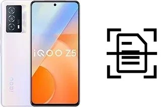 Scan document on a vivo iQOO Z5