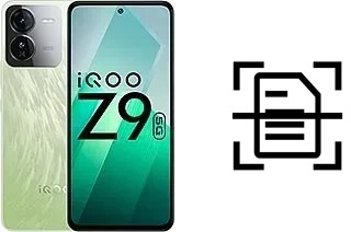 Scan document on a vivo iQOO Z9