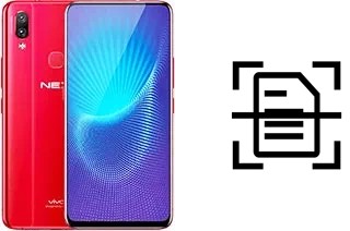 Scan document on a vivo NEX A