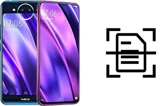 Scan document on a vivo NEX Dual Display