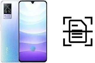 Scan document on a vivo S9e