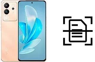 Scan document on a vivo V30 Lite