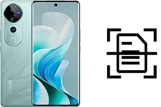 Scan document on a vivo V40 Pro