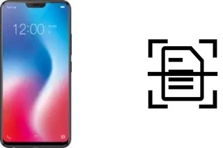 Scan document on a Vivo V9 Pro