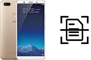 Scan document on a vivo X20 Plus