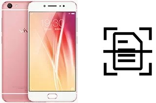 Scan document on a vivo X7 Plus