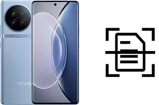 Scan document on a vivo X90