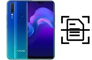 Scan document on a Vivo Y12