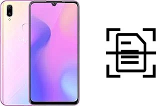 Scan document on a vivo Z3i