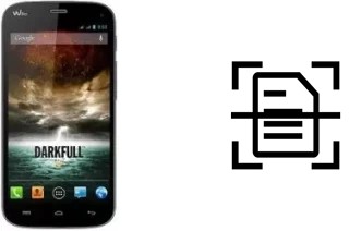 Scan document on a Wiko Darkfull