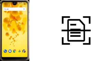Scan document on a Wiko View 2 Pro