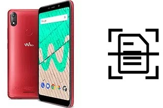 Scan document on a Wiko View Max