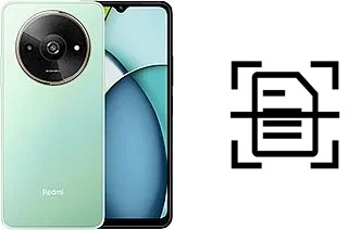 Scan document on a Xiaomi Redmi A3x