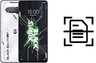 Scan document on a Xiaomi Black Shark 4S Pro