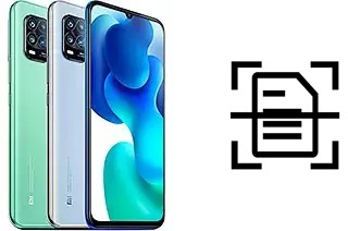 Scan document on a Xiaomi Mi 10 Lite Zoom