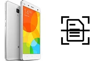 Scan document on a Xiaomi Mi 4 LTE