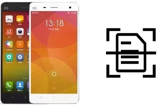 Scan document on a Xiaomi Mi 4