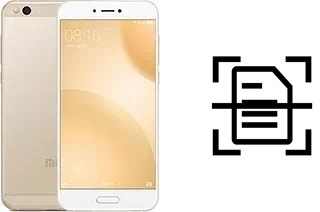 Scan document on a Xiaomi Mi 5c