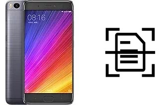 Scan document on a Xiaomi Mi 5s