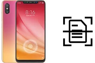 Scan document on a Xiaomi Mi 8 Pro