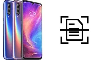 Scan document on a Xiaomi Mi 9