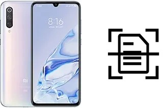 Scan document on a Xiaomi Mi 9 Pro 5G