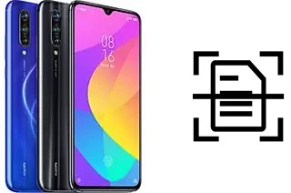 Scan document on a Xiaomi Mi 9 Lite