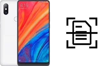 Scan document on a Xiaomi Mi Mix 2S