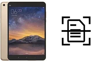 Scan document on a Xiaomi Mi Pad 2