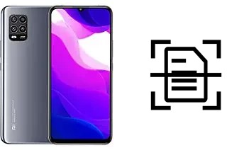 Scan document on a Xiaomi Mi 10 Lite 5G